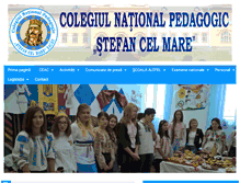 Tablet Screenshot of pedagogicbacau.ro